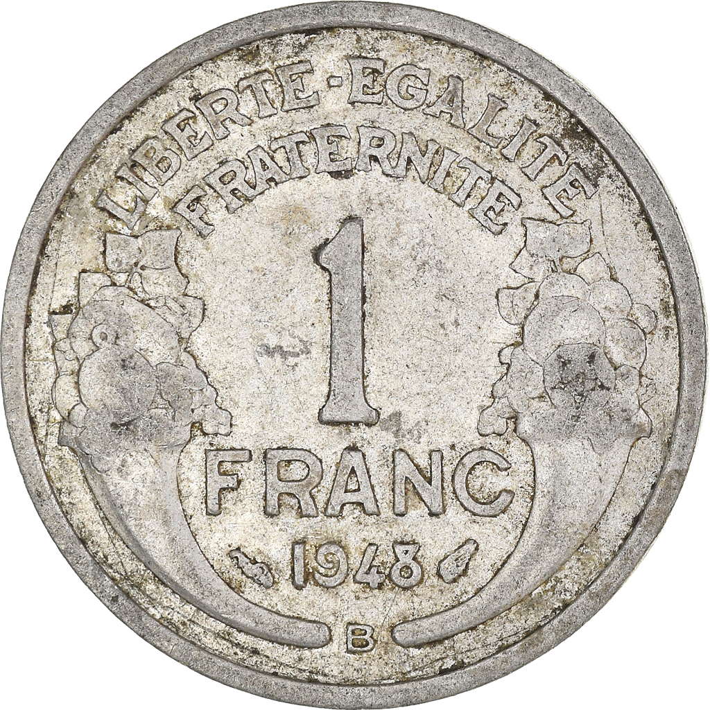 Moneda, Francia, Franc, 1948