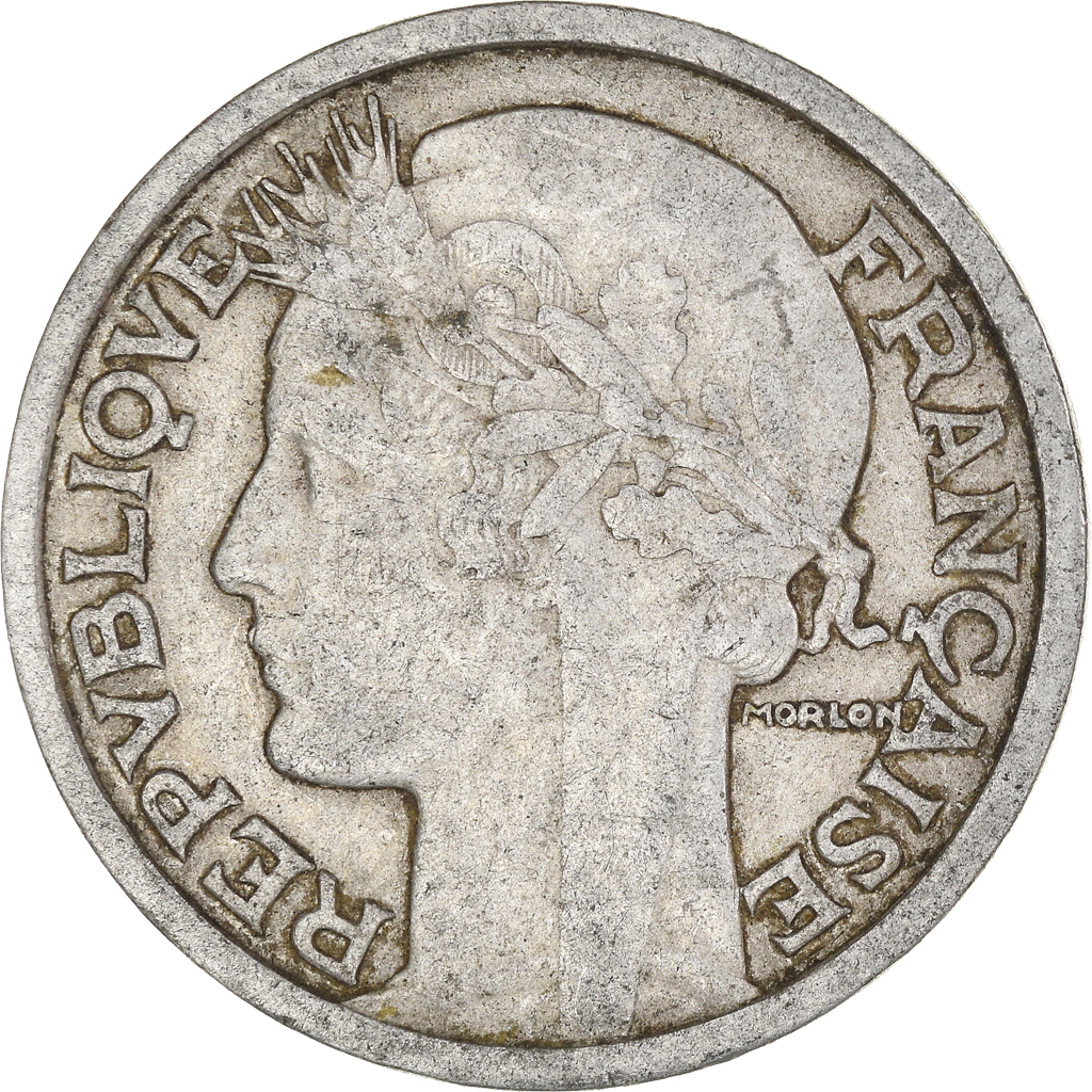 Moneda, Francia, 2 Francs, 1947