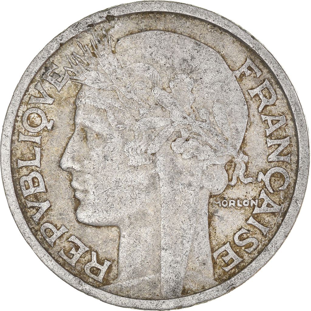 Moneda, Francia, 2 Francs, 1947
