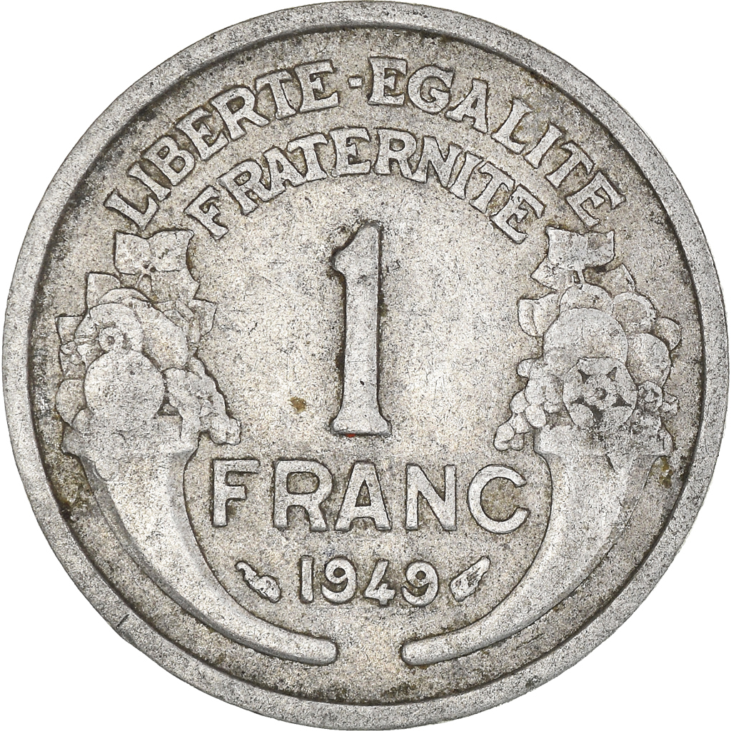 Moneda, Francia, Franc, 1949