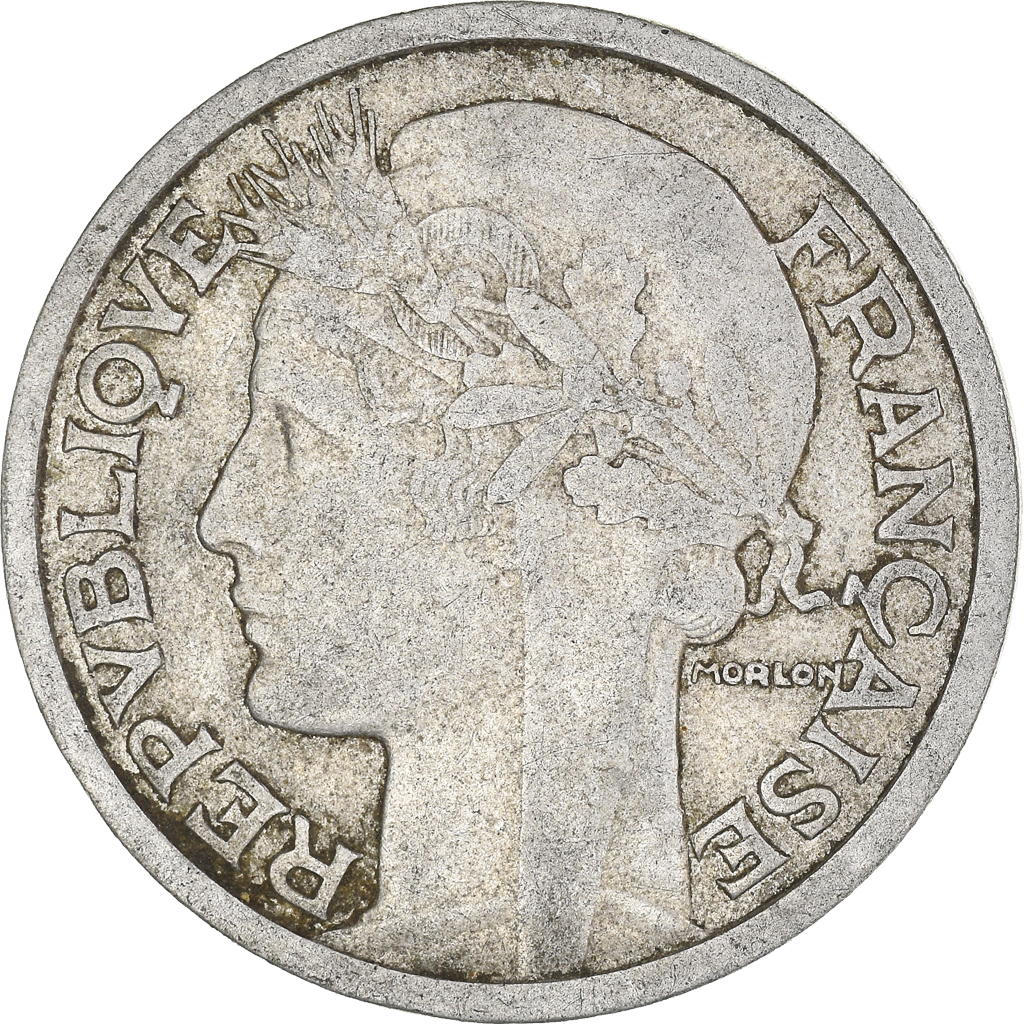 Moneda, Francia, 2 Francs, 1949