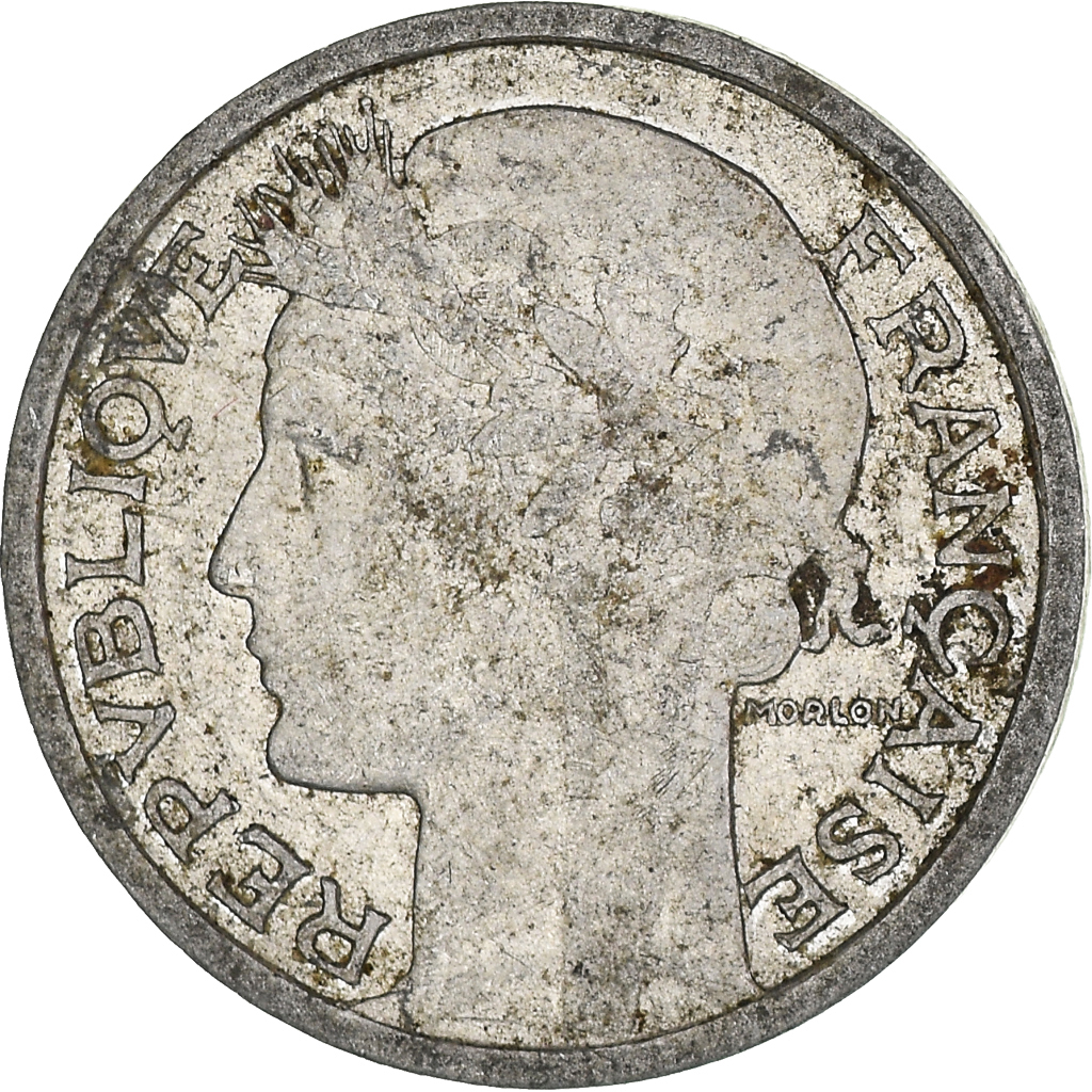 Moneda, Francia, 50 Centimes, 1945