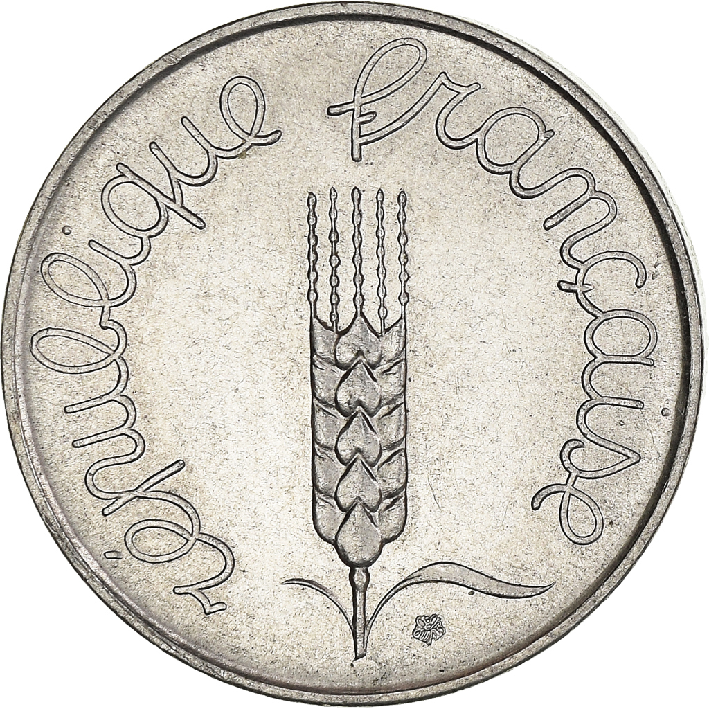 Moneda, Francia, 5 Centimes, 1961