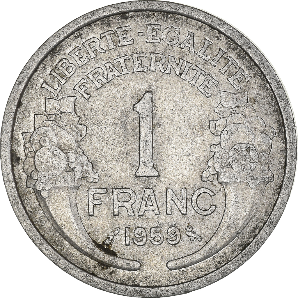 Moneda, Francia, Franc, 1959