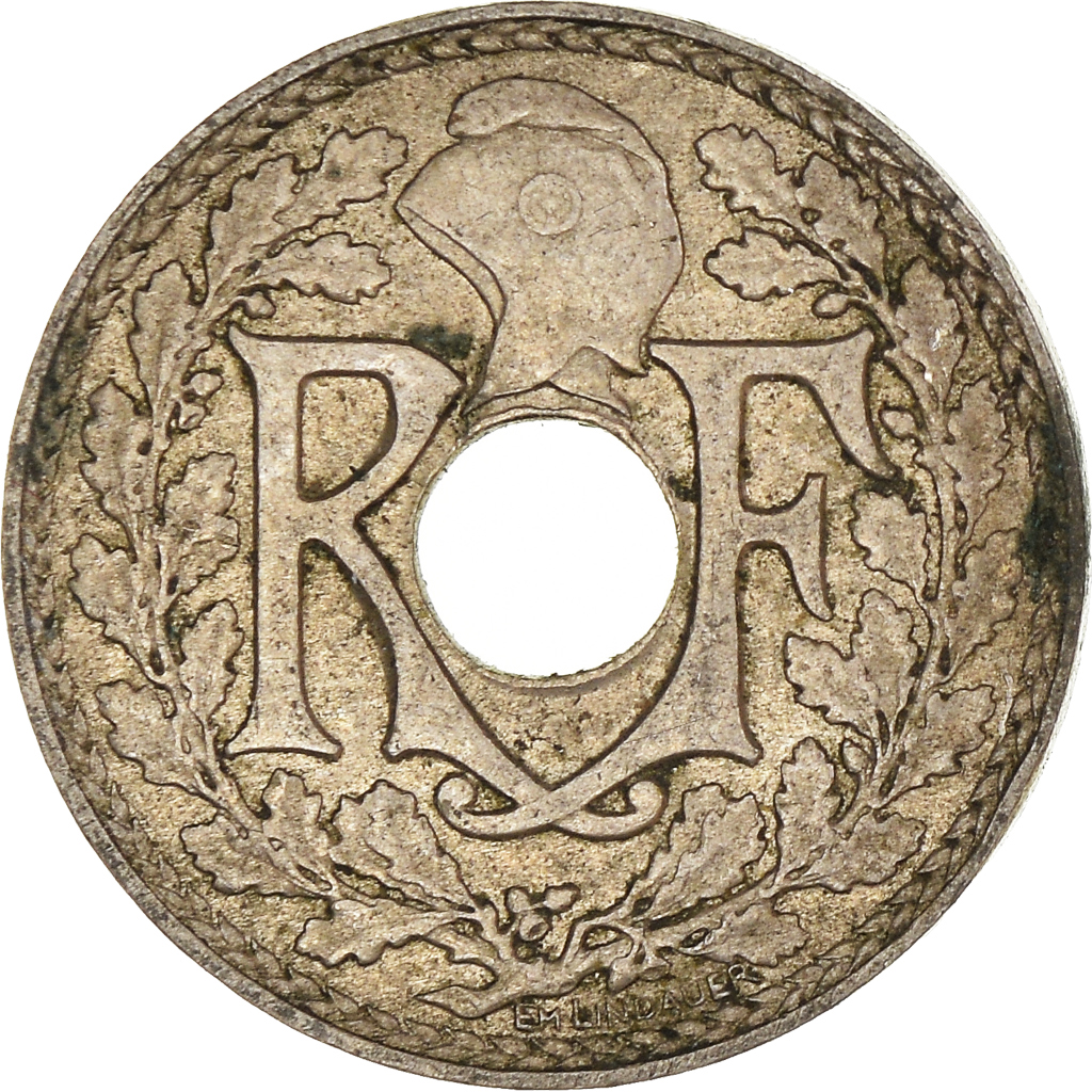 Moneda, Francia, 5 Centimes, 1936