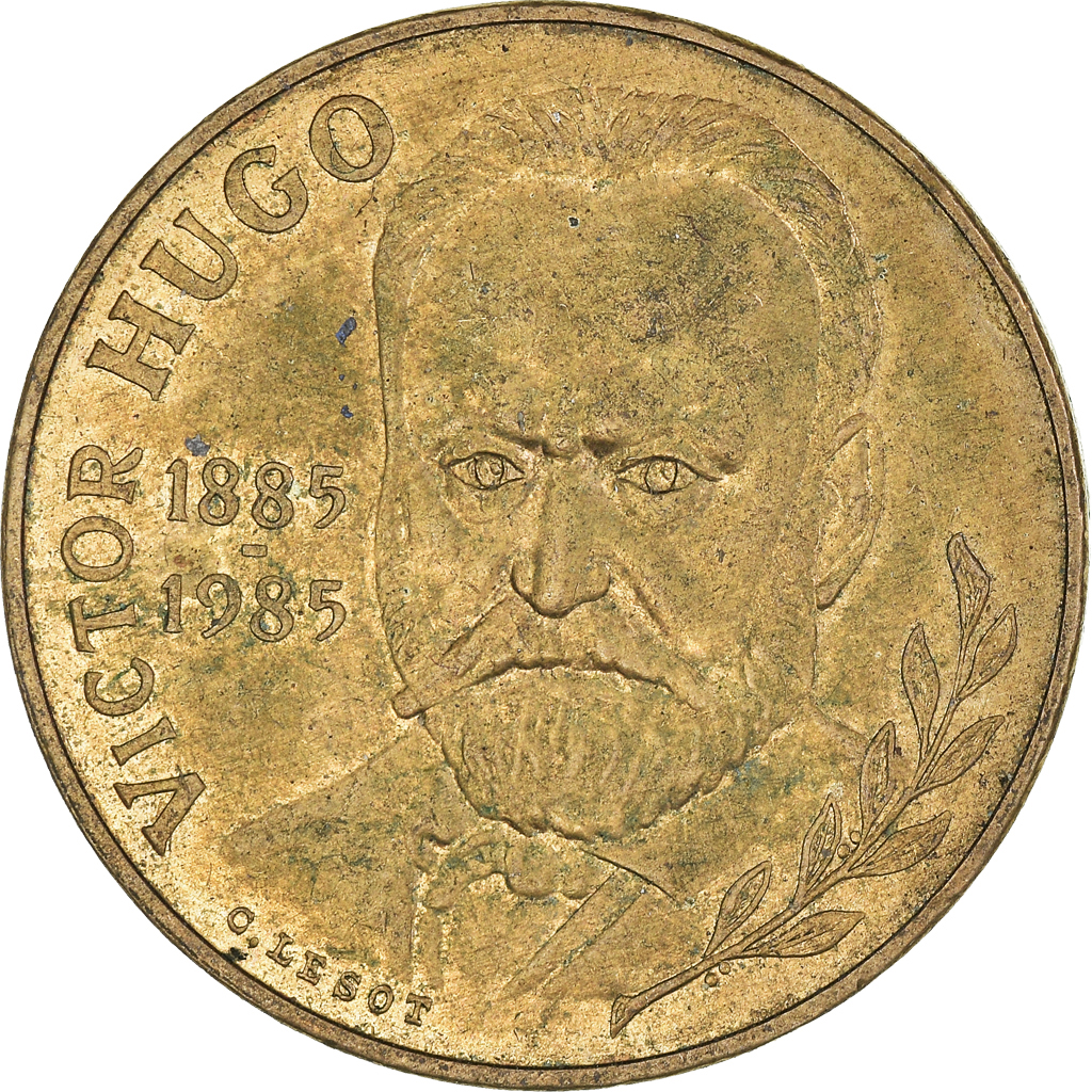 Moneda, Francia, 10 Francs, 1985