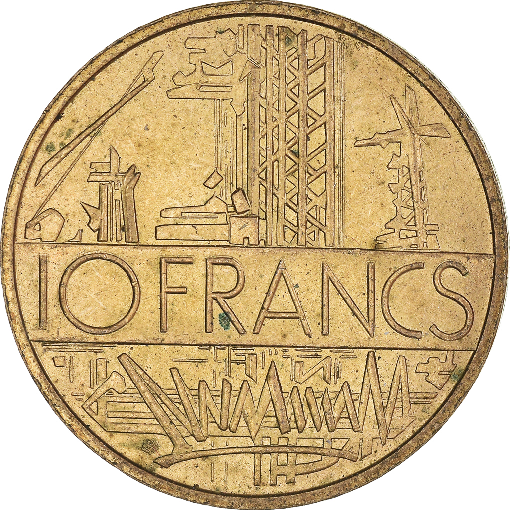Moneda, Francia, 10 Francs, 1978