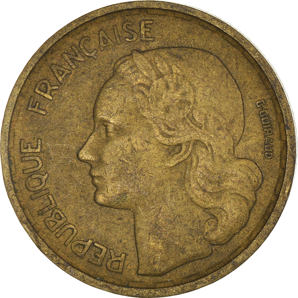 Moneda, Francia, 10 Francs, 1952