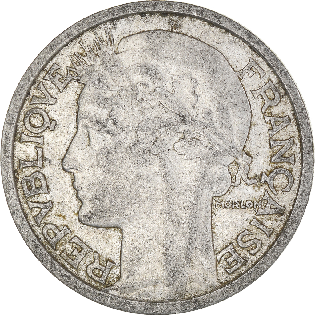 Moneda, Francia, 2 Francs, 1947