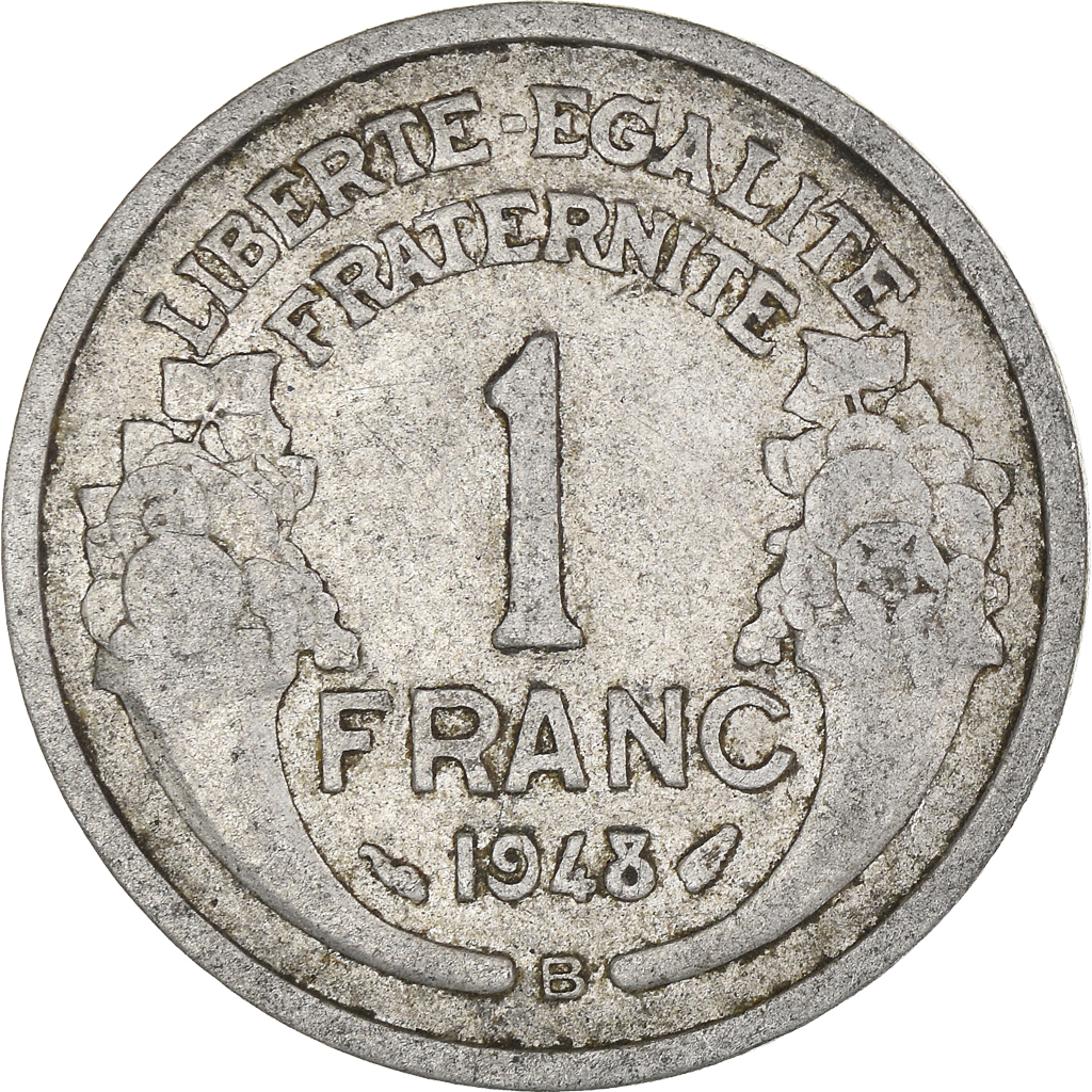 Moneda, Francia, Franc, 1948