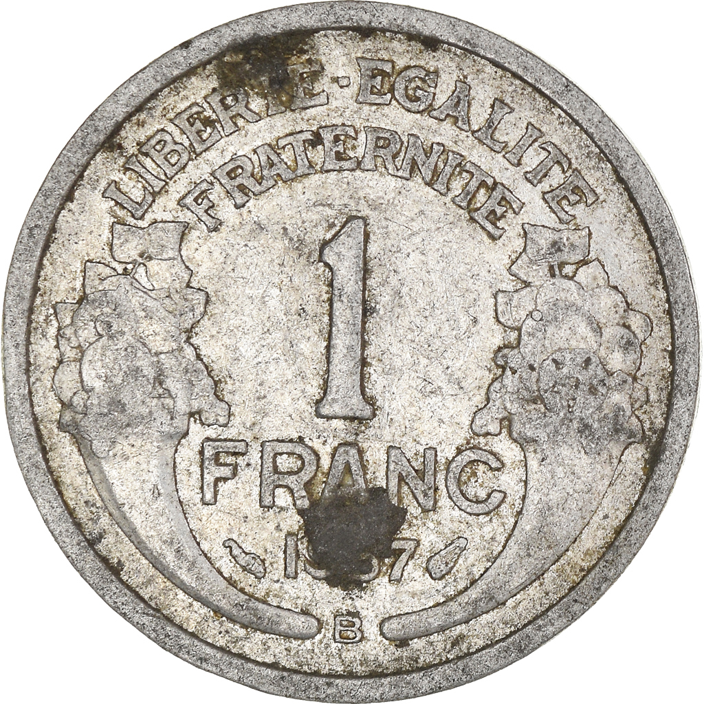 Moneda, Francia, Franc, 1957