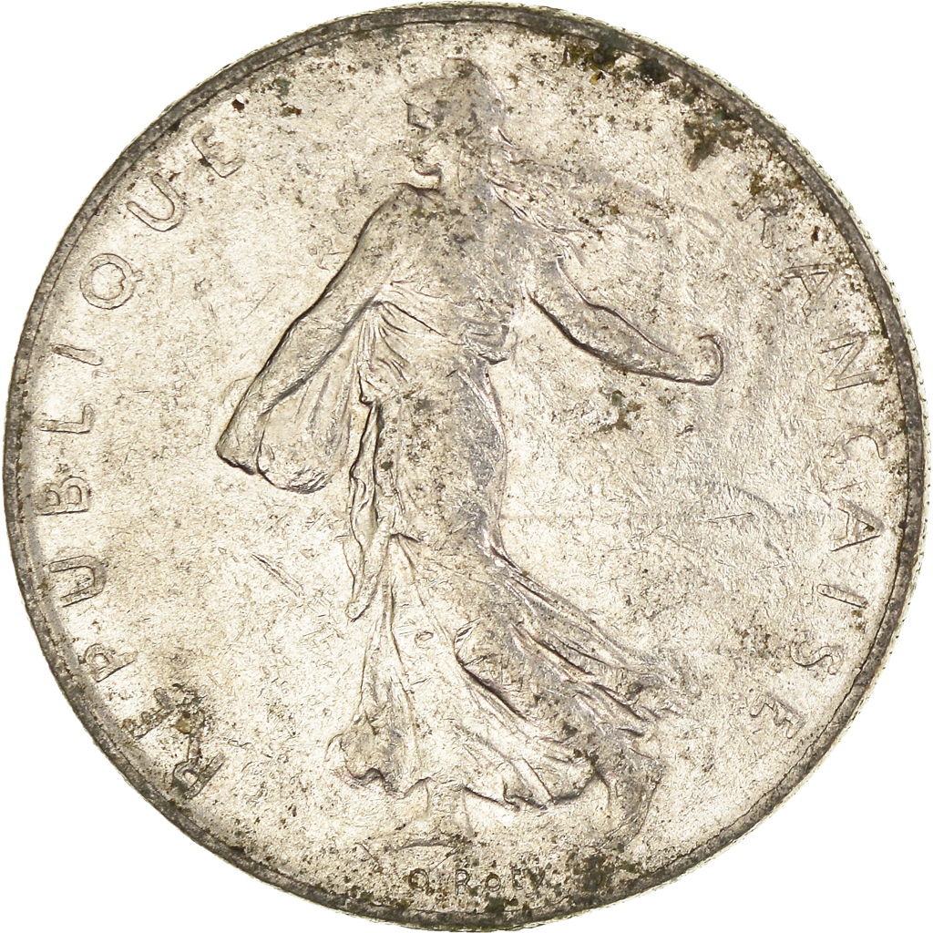 Moneda, Francia, Franc, 1977