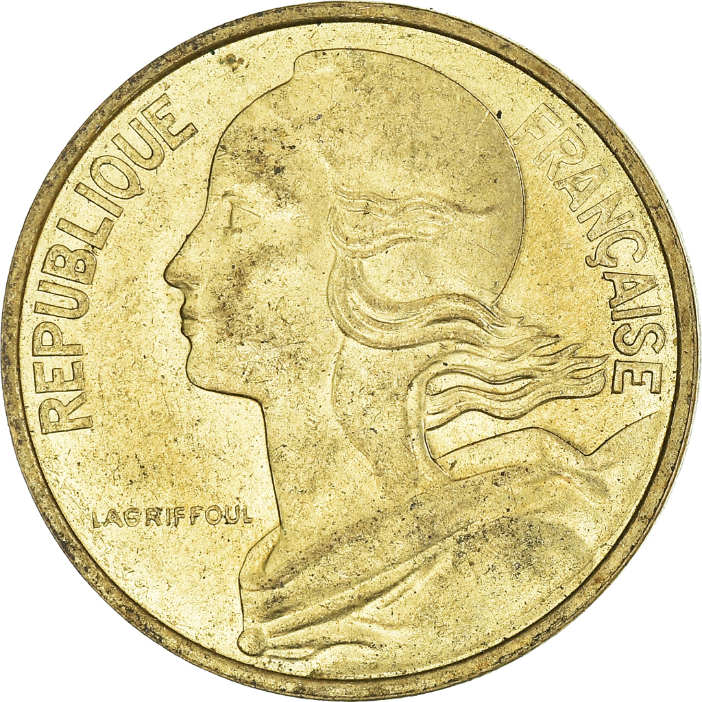 Moneda, Francia, 10 Centimes, 1998