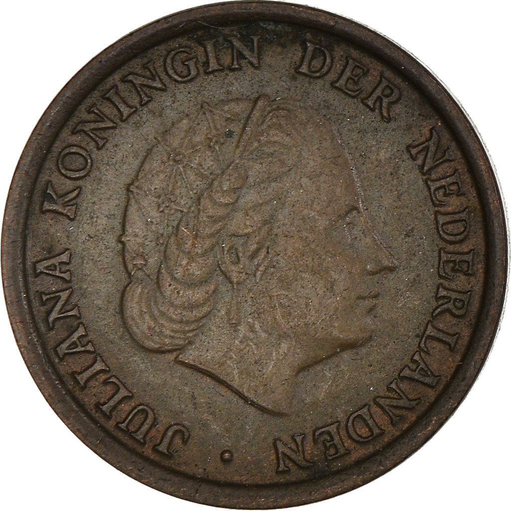 Moneda, Países Bajos, Cent, 1950
