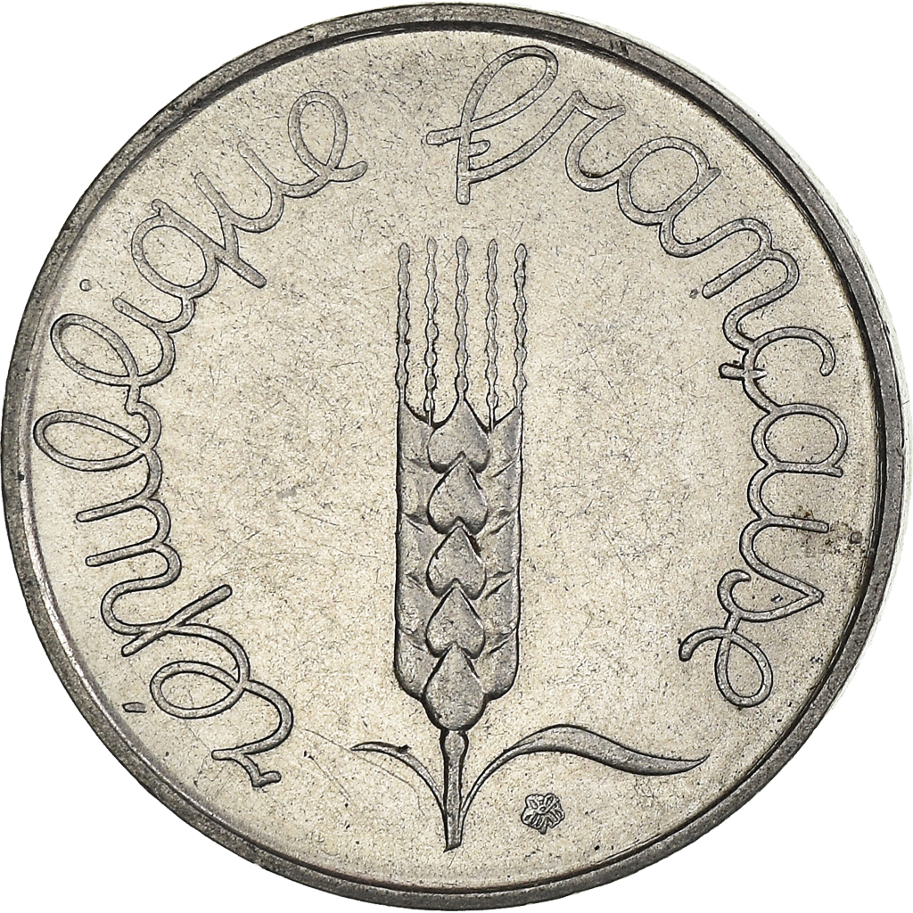 Moneda, Francia, 5 Centimes, 1964