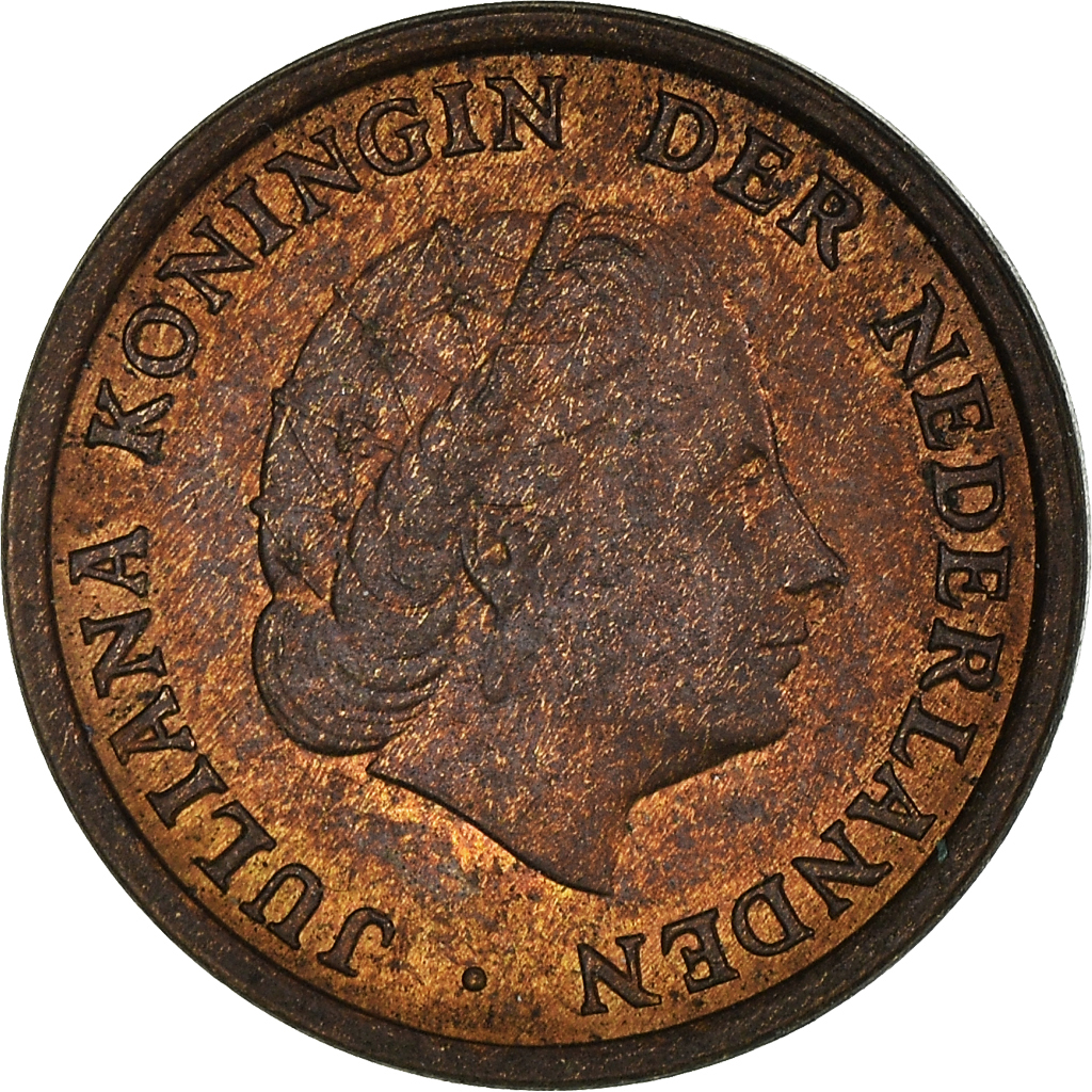 Moneda, Países Bajos, Cent, 1962