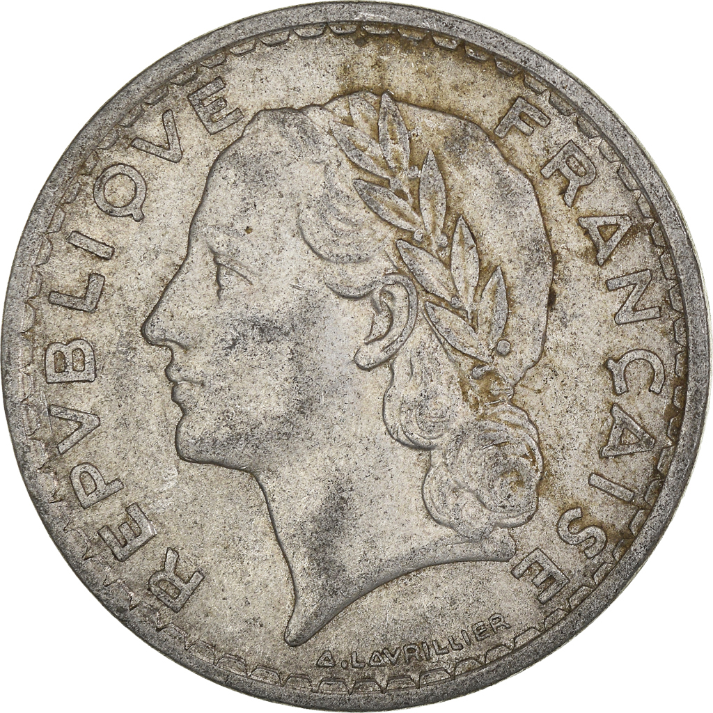 Moneda, Francia, 5 Francs, 1949