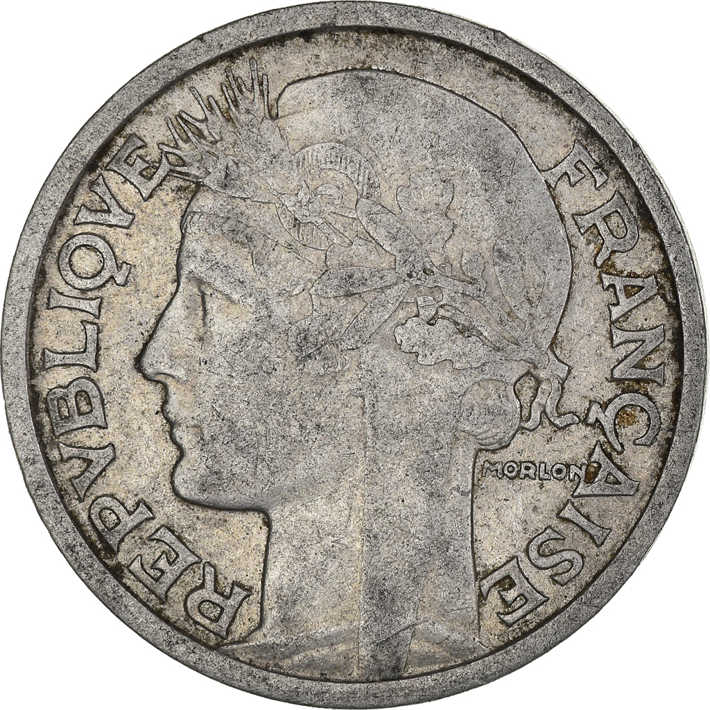 Moneda, Francia, 2 Francs, 1947