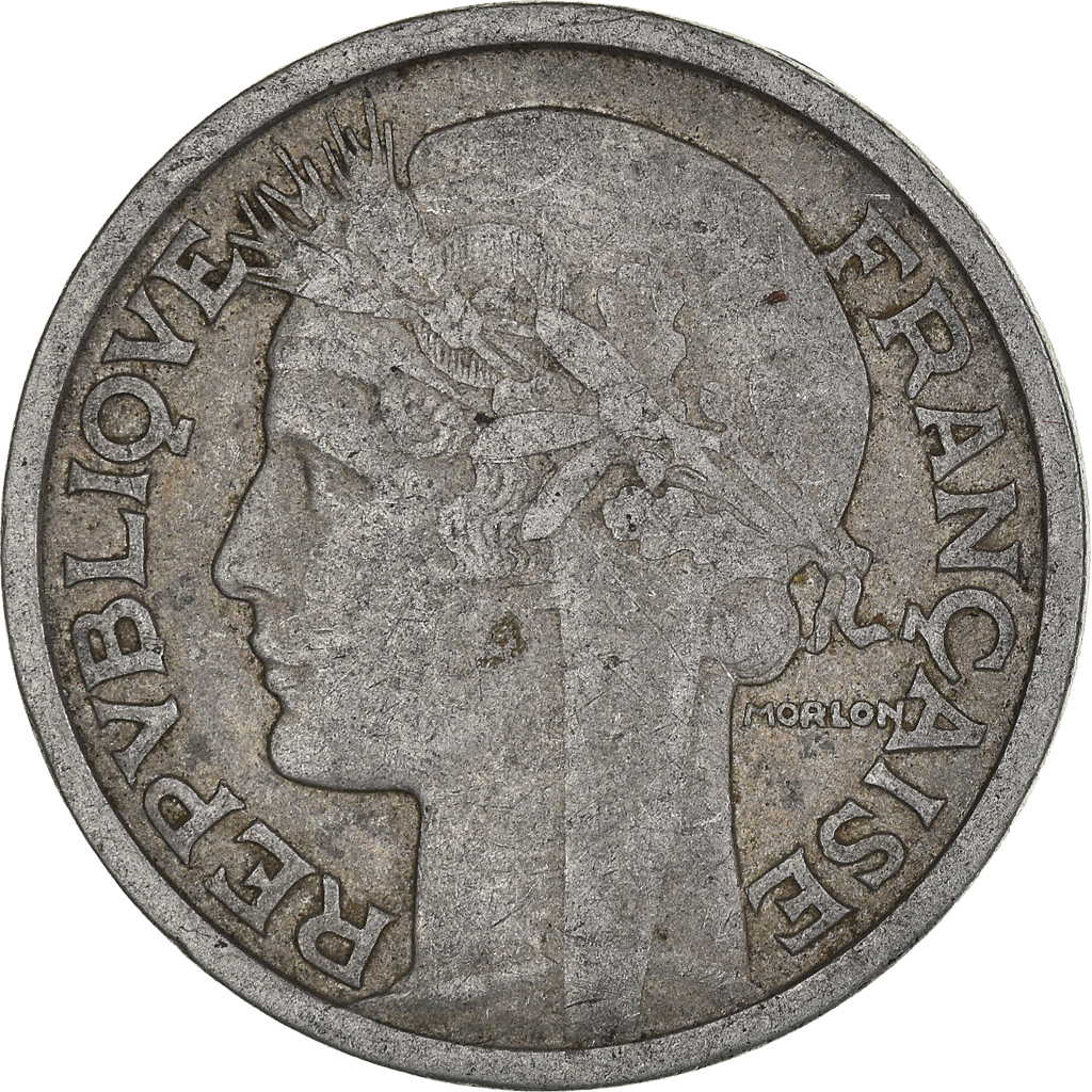 Moneda, Francia, 2 Francs, 1947