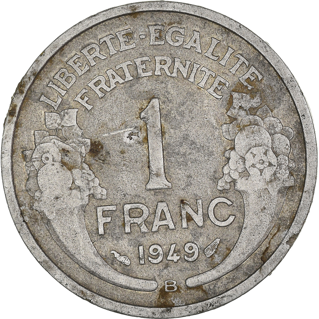 Moneda, Francia, Franc, 1949