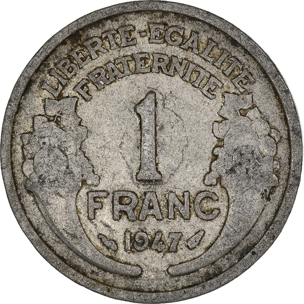 Moneda, Francia, Franc, 1947