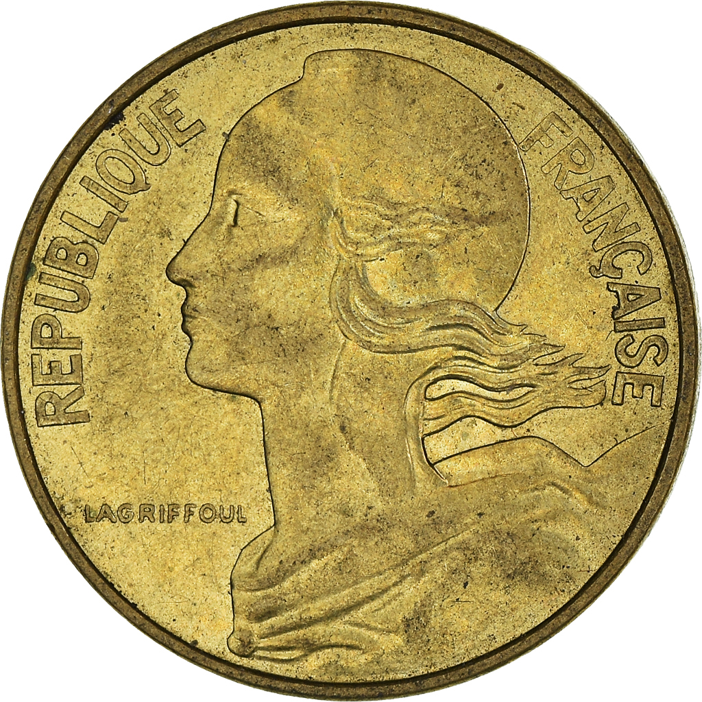 Moneda, Francia, 10 Centimes, 1978