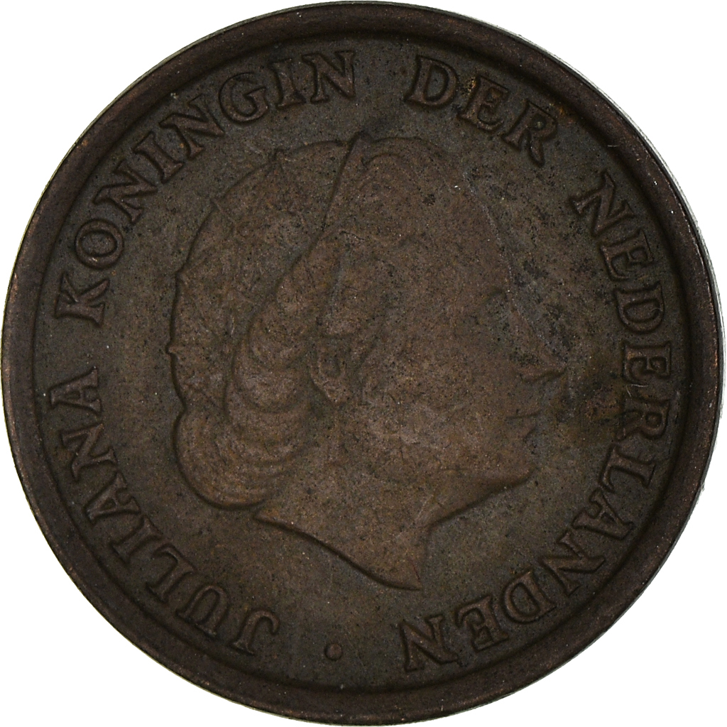 Moneda, Países Bajos, Cent, 1954