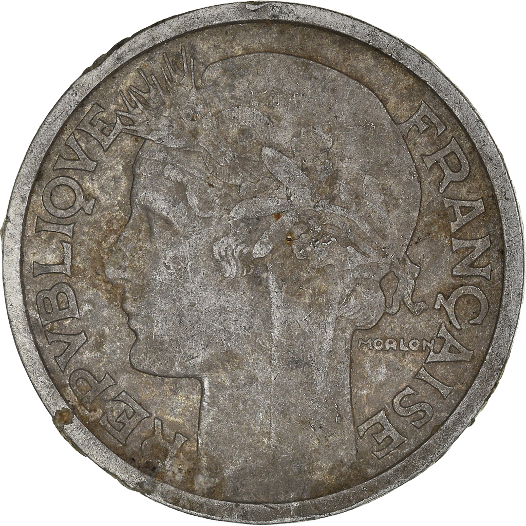 Moneda, Francia, 2 Francs, 1950