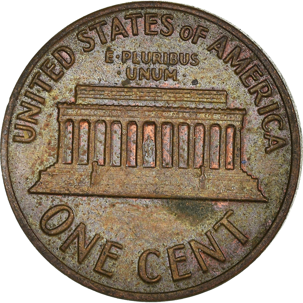 Moneda, Estados Unidos, Cent, 1972