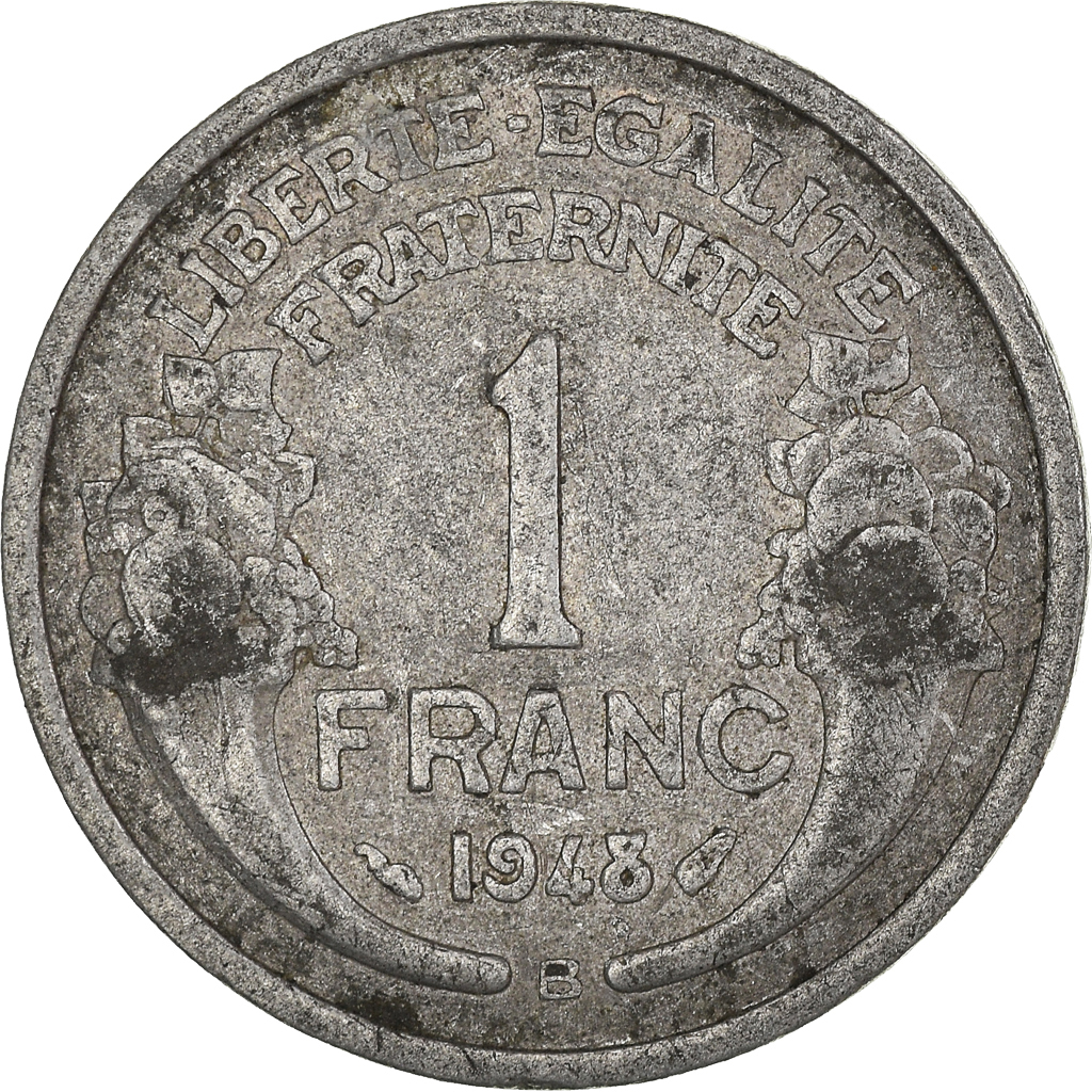 Moneda, Francia, Franc, 1948