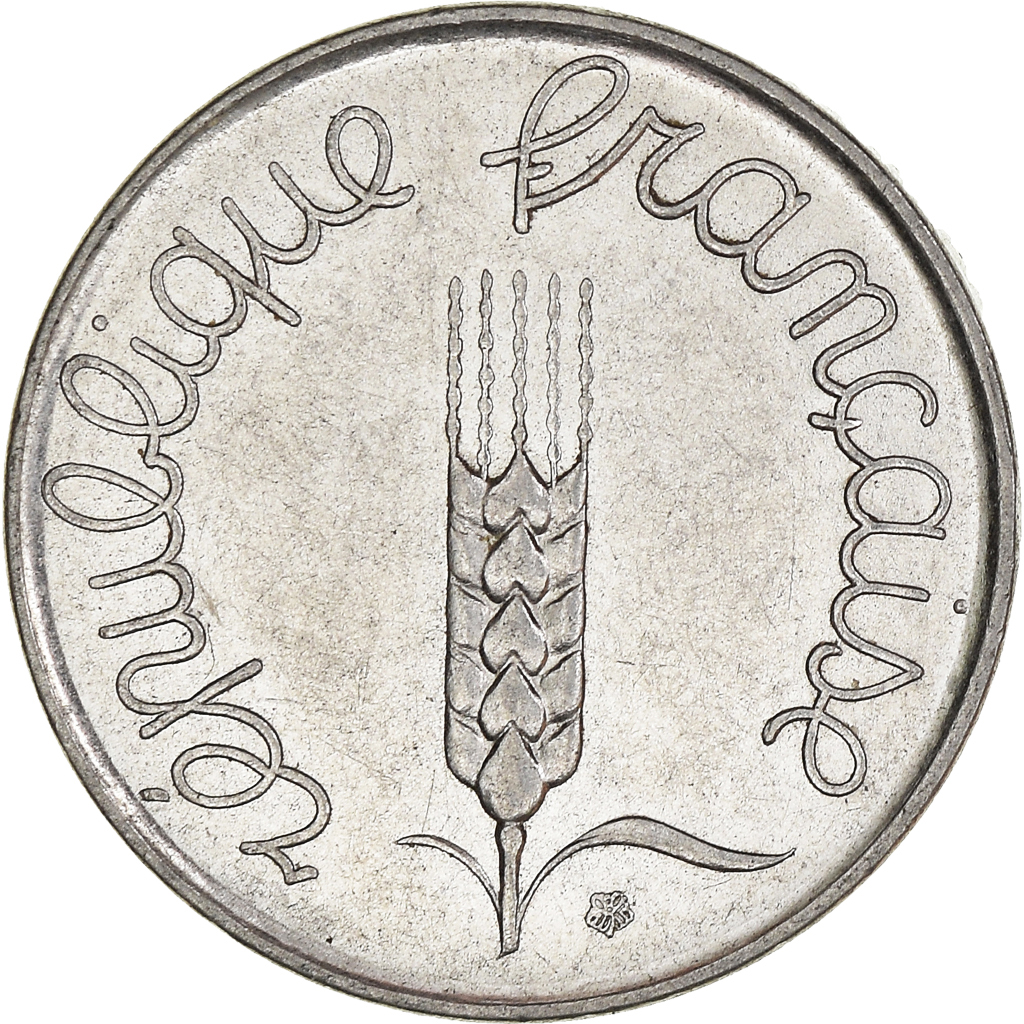 Moneda, Francia, 5 Centimes, 1961