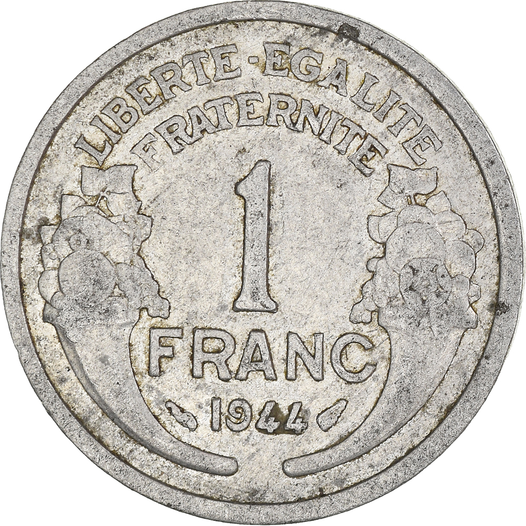 Moneda, Francia, Franc, 1944