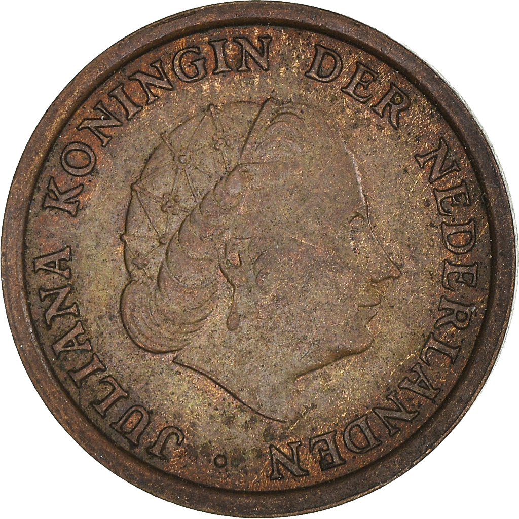 Moneda, Países Bajos, Cent, 1960