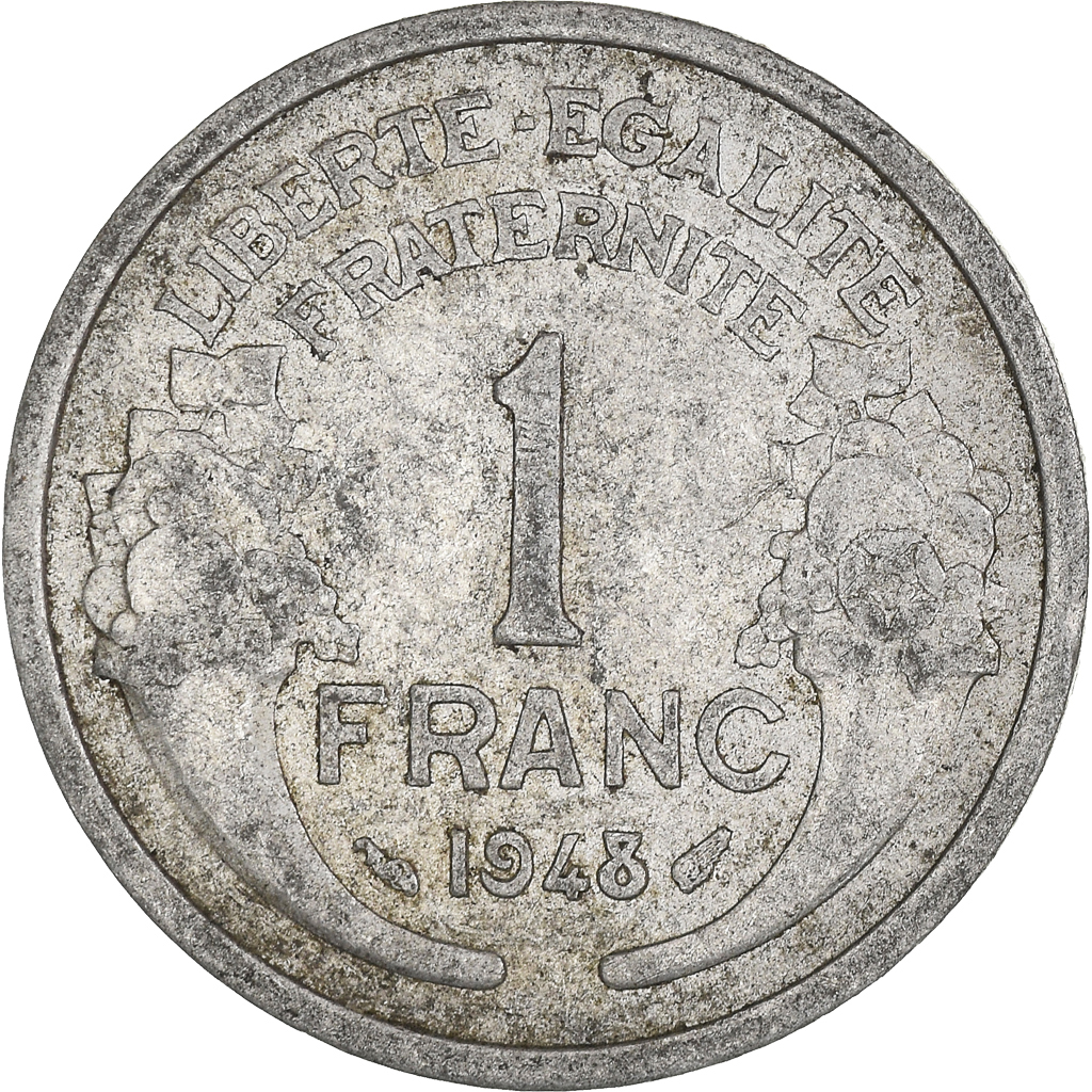 Moneda, Francia, Franc, 1948