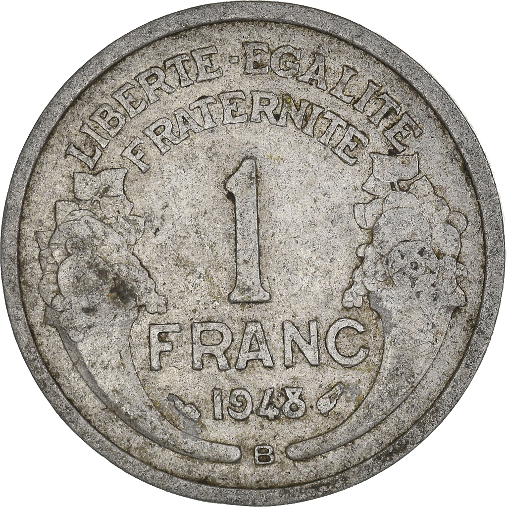 Moneda, Francia, Franc, 1948