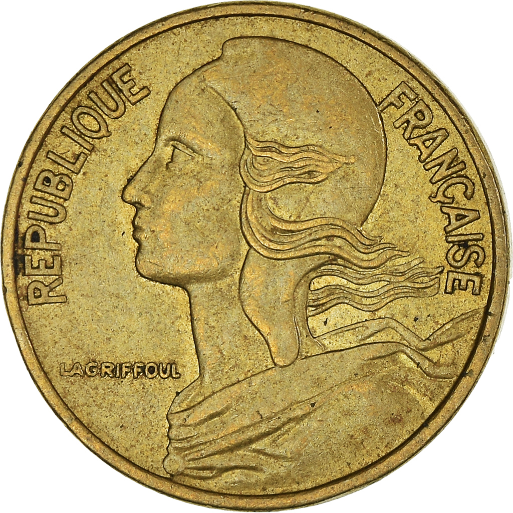 Moneda, Francia, 5 Centimes, 1979