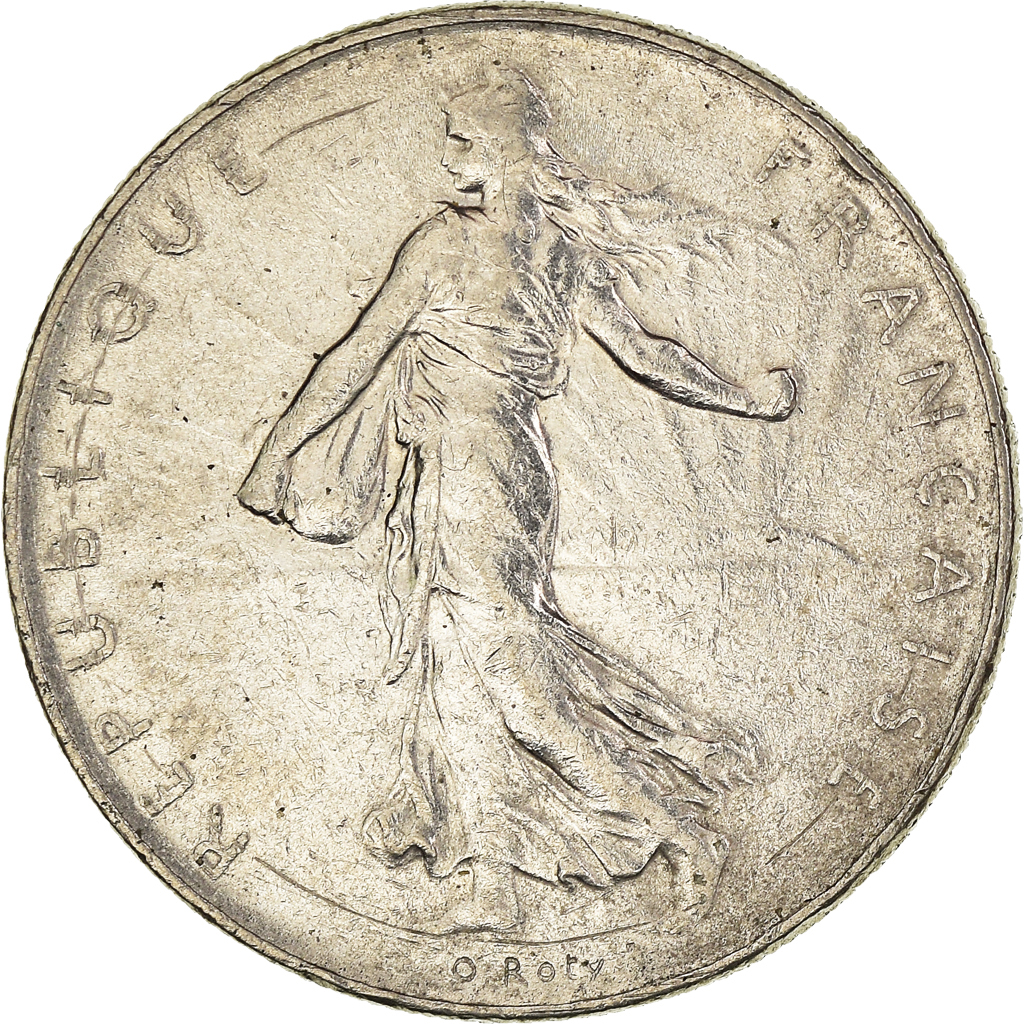 Moneda, Francia, Franc, 1976