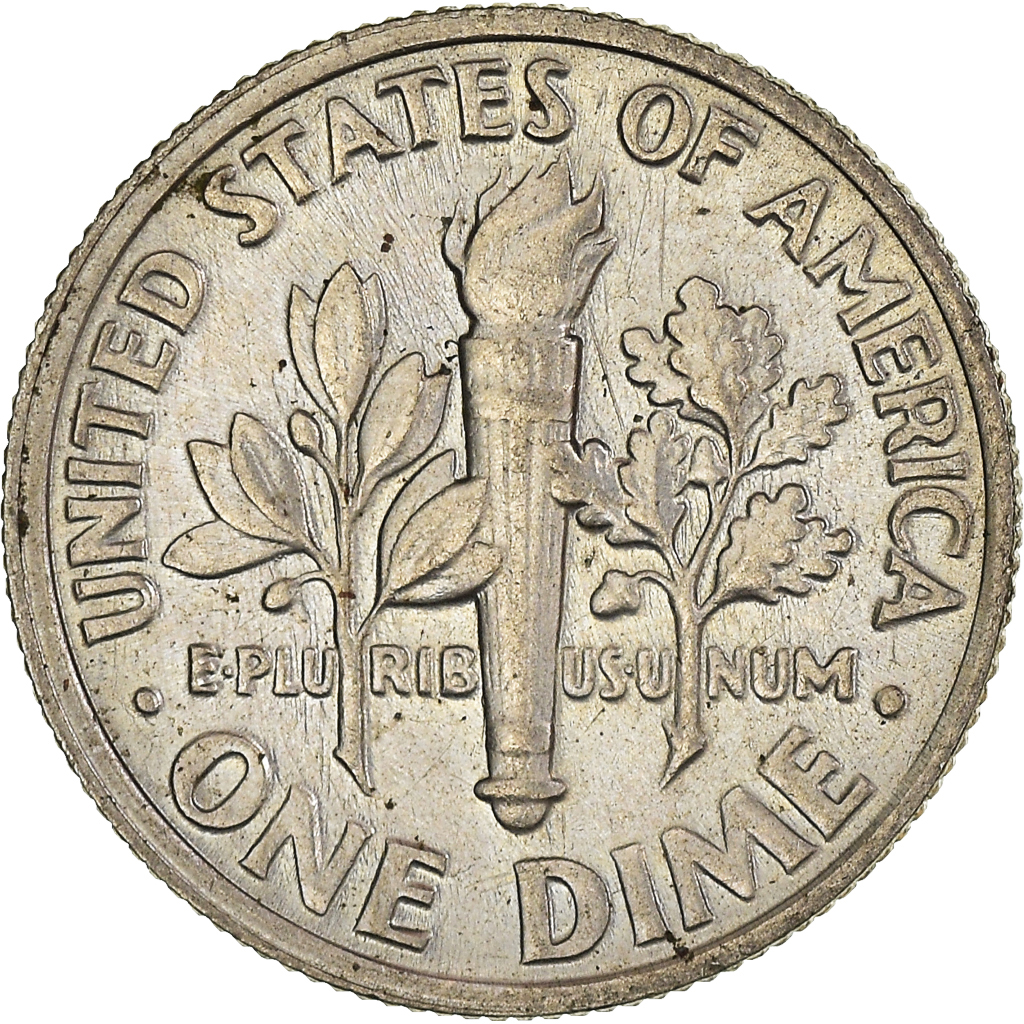Moneda, Estados Unidos, Dime, 1987