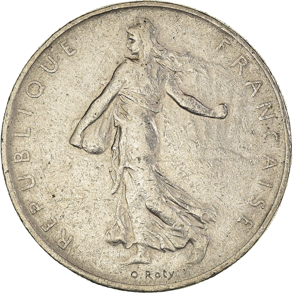 Moneda, Francia, Franc, 1961