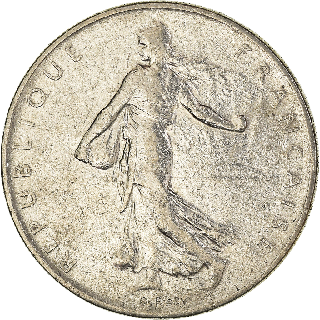 Moneda, Francia, Franc, 1960