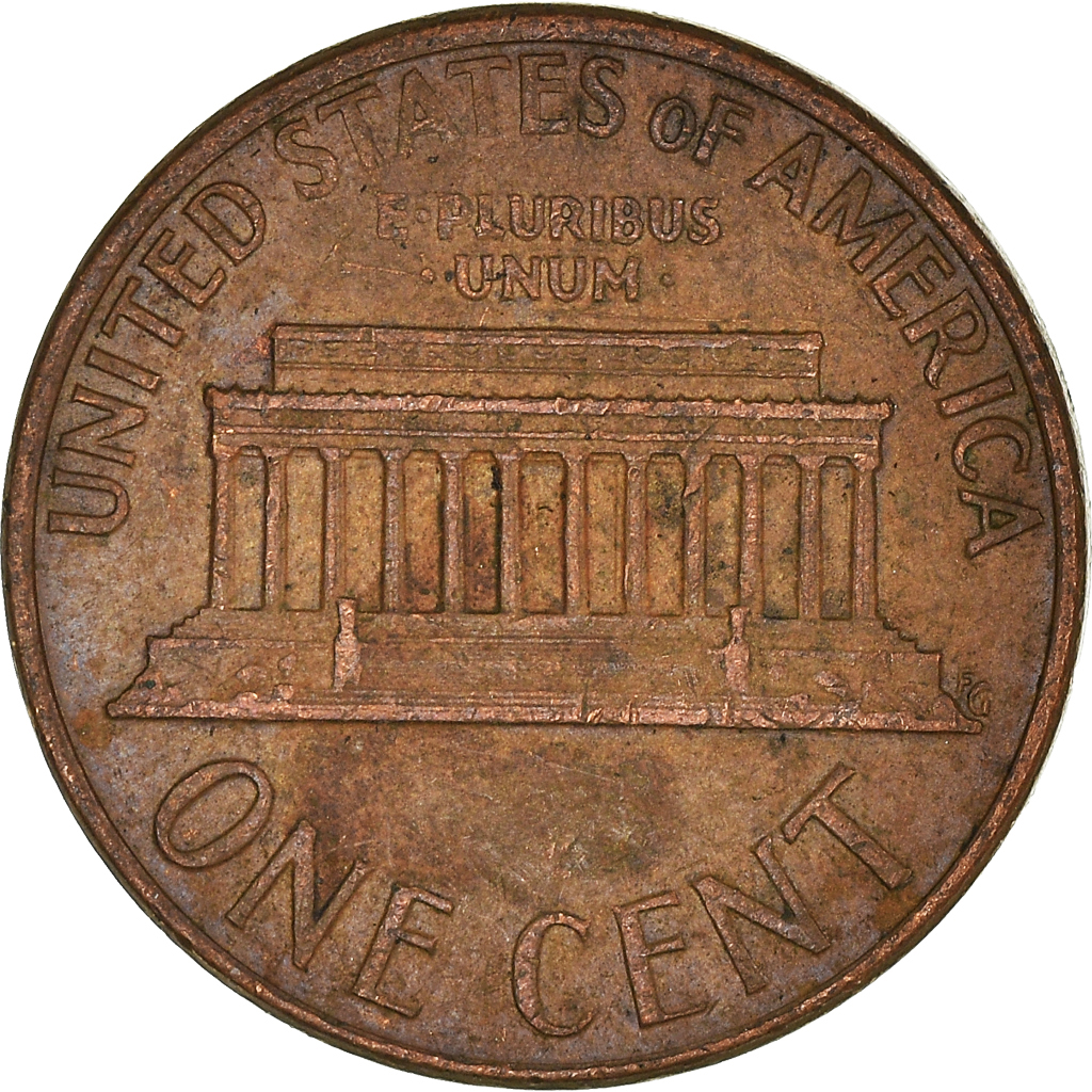 Moneda, Estados Unidos, Cent, 1974