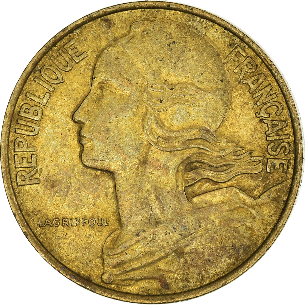 Moneda, Francia, 10 Centimes, 1995
