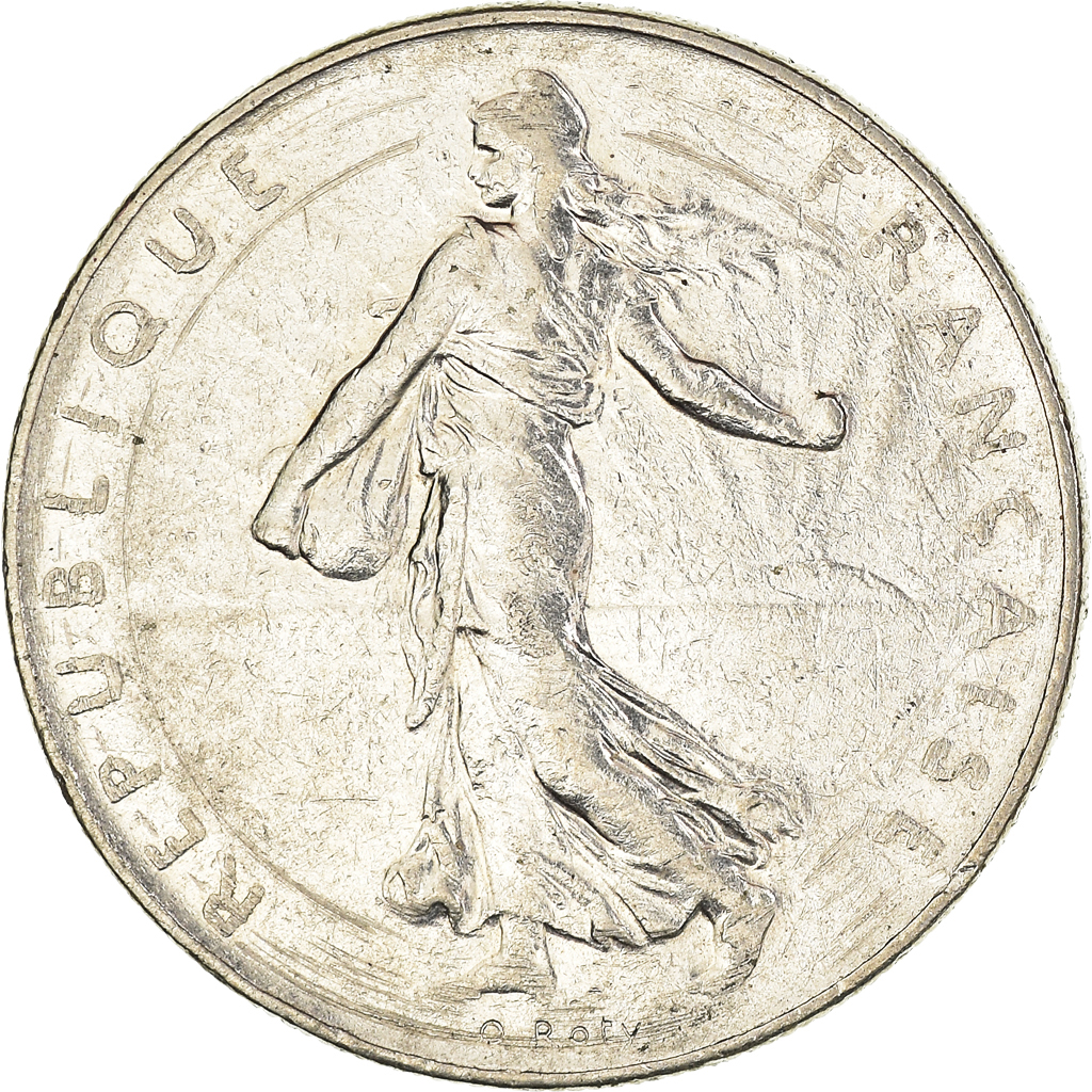 Moneda, Francia, Franc, 1976