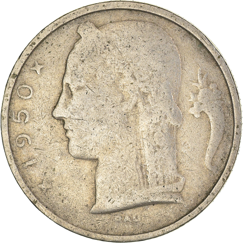 Moneda, Francia, 5 Francs, 1950