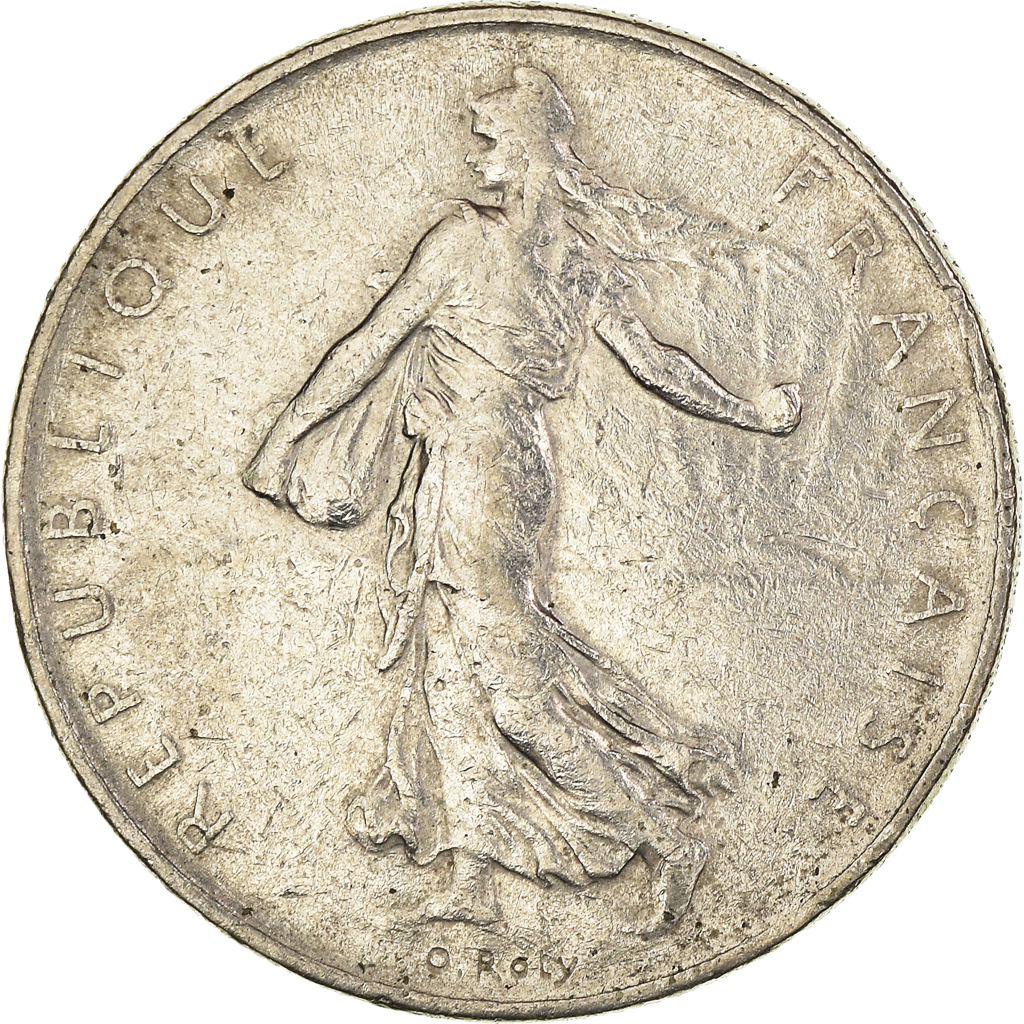 Moneda, Francia, Franc, 1972