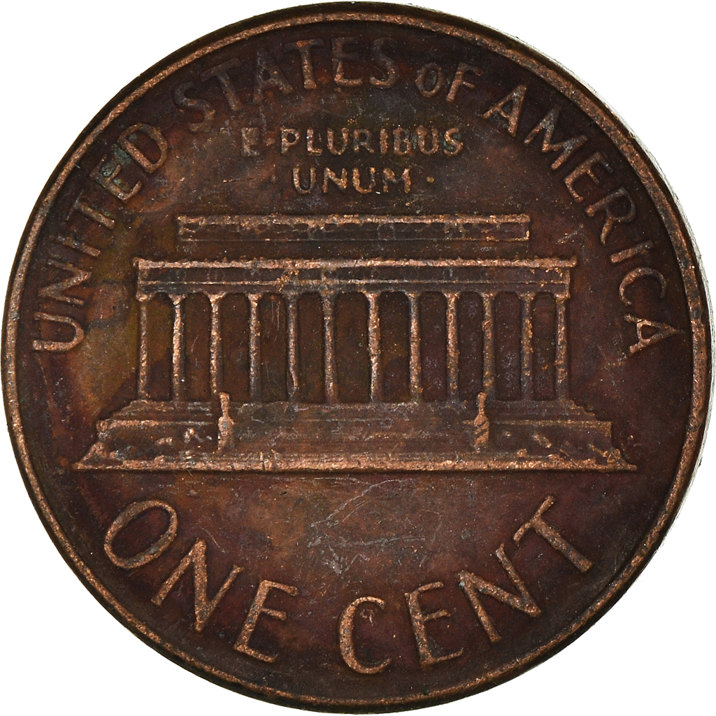 Moneda, Estados Unidos, Cent, 1972