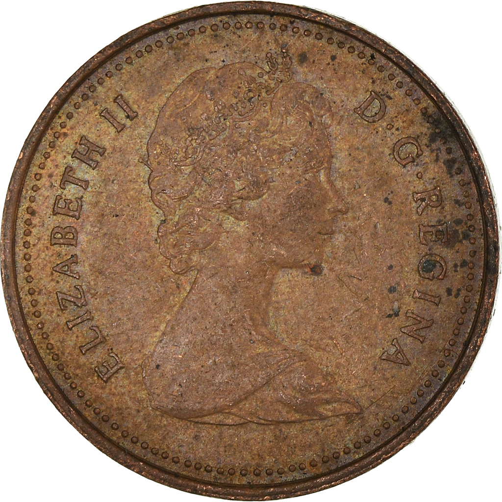 Moneda, Canadá, Cent, 1981