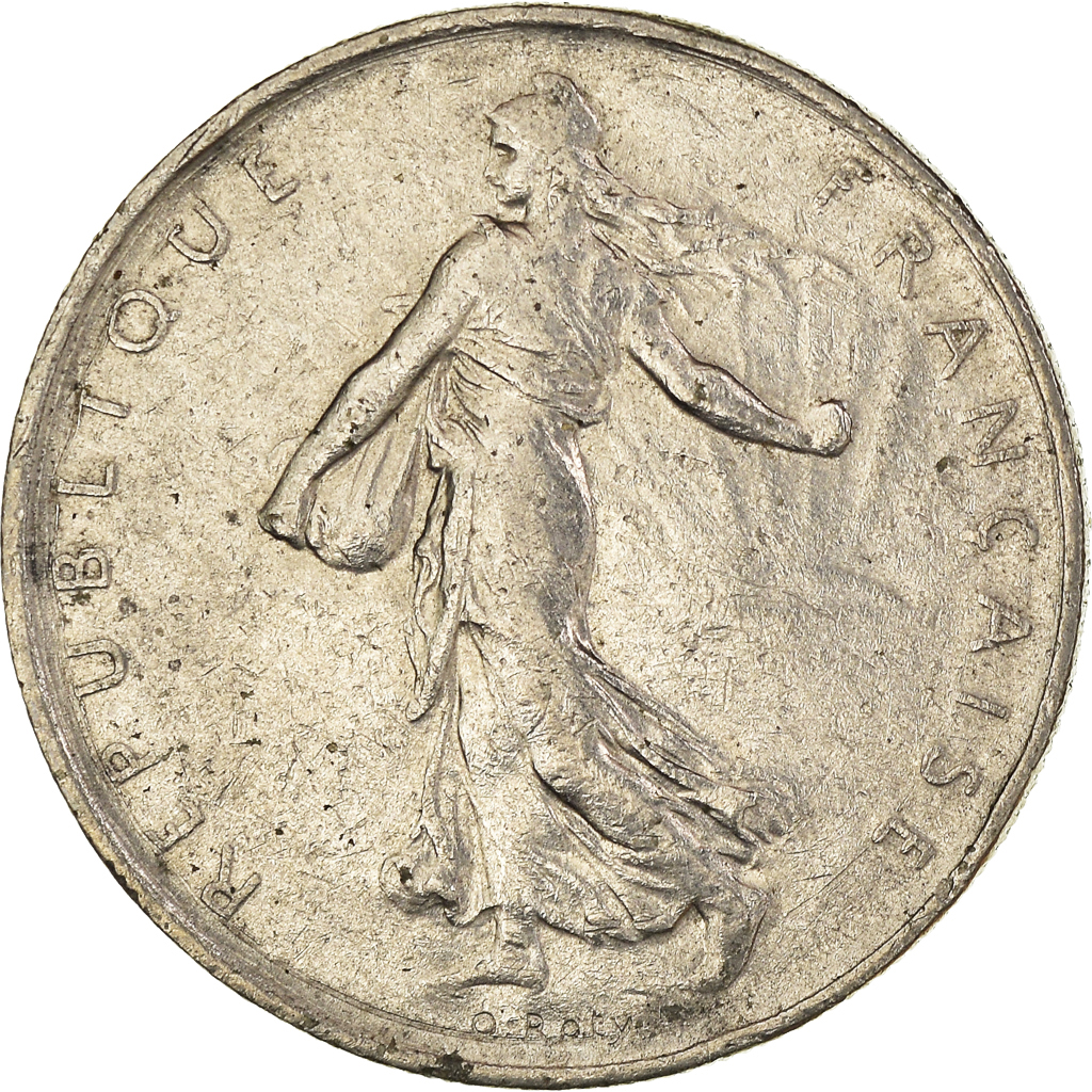 Moneda, Francia, Franc, 1970