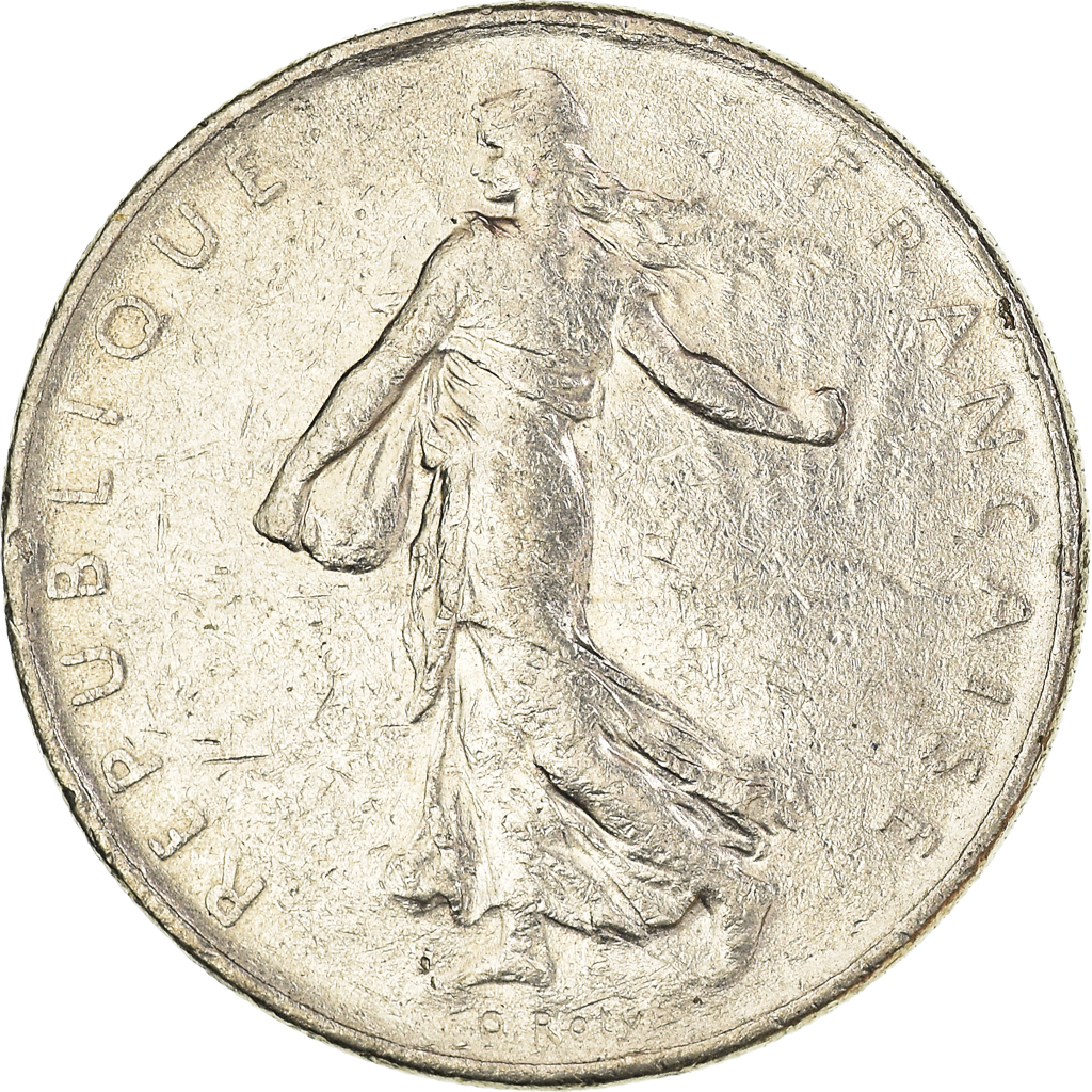 Moneda, Francia, Franc, 1972