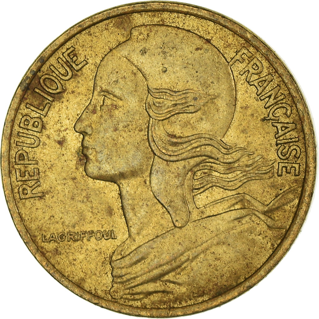 Moneda, Francia, 5 Centimes, 1978
